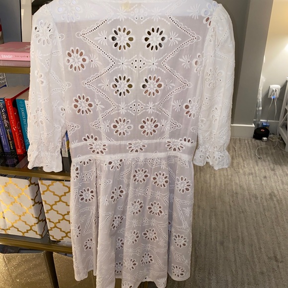 X Revolve Eyelet Dress For Love & Lemons - Picture 5 of 6